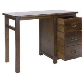 BT218-4 Boston Single Pedestal Dressing Table (Ambidextrous)