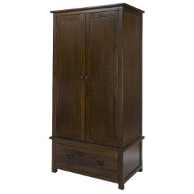 BT221-2 Boston 2 Door, 1 Drawer Wardrobe