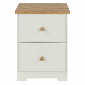 Colorado 2 Drawer Petite Bedside Cabinet