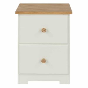 Colorado 2 Drawer Petite Bedside Cabinet