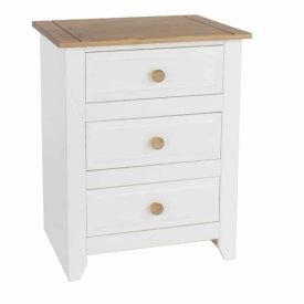 CP310-3 Capri 3 Drawer Bedside Cabinet