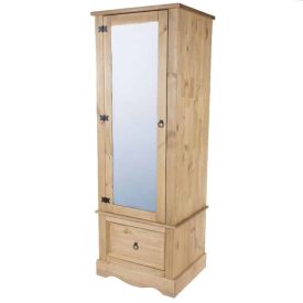 Corona Single Door Armoire With Bottom Drawer