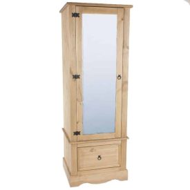Corona Single Door Armoire With Bottom Drawer
