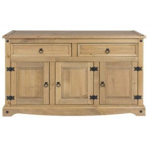 Light Grey Small Sideboard [Corona Grey]