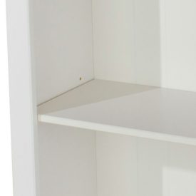 Capri bookcase shelf detail