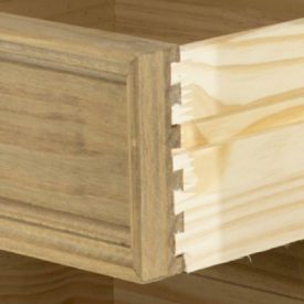 Corona dovetail drawer joint
