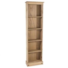 CR946-3 Corona Tall Narrow Bookcase