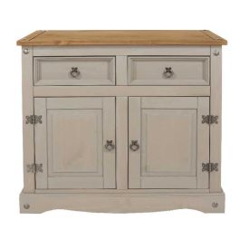 Light Grey Small Sideboard [Corona Grey]