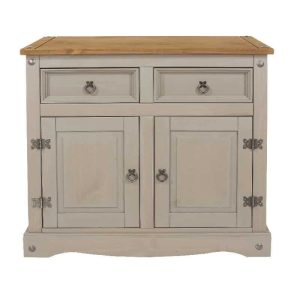 Light Grey Small Sideboard [Corona Grey]
