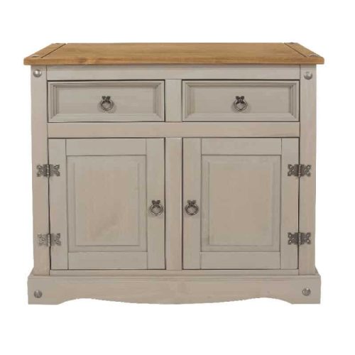 Light Grey Small Sideboard [Corona Grey]