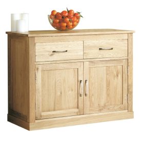 Small Sideboard, Solid Oak, Fully Assembled