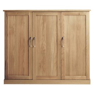 Reclaimed Sideboard, 3 Door & 4 Drawers [Splash of White]