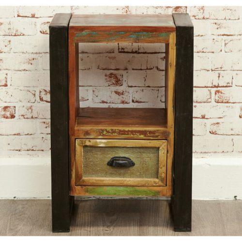 Reclaimed Lamp Table / Bedside Cabinet [Urban Chic]