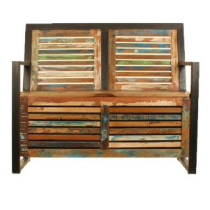 Reclaimed Lamp or Side Table With Drawer [Ooki]