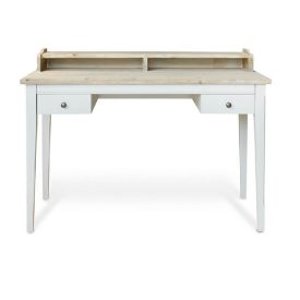 Grey Painted Desk or Dressing Table [Signature]