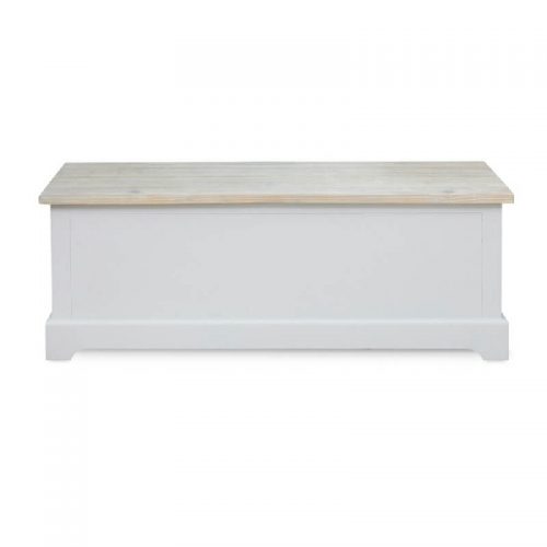 Grey Painted Hallway Storage Bench [Signature]
