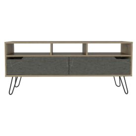 Pine and Stone 2 Door Wide TV Unit [Manhattan]