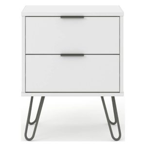 Bedside cabinet head on.