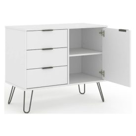 Core Products small white Augusta sideboard.