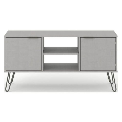 Augusta grey television unit.