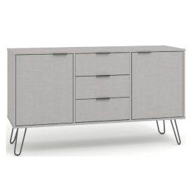 AGG916-2 Grey sideboard with central drawers.