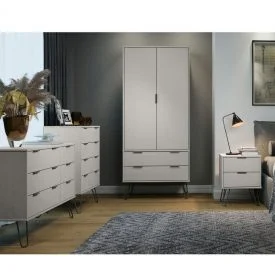 Augusta grey bedroom.