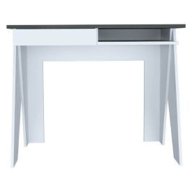 White Desk with Drawer & Cubbyhole [Dallas]