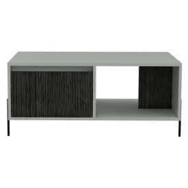 White & Grey Coffee Table with Drawer [Dallas]