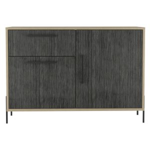 Dark Grey Narrow 5 Drawer Chest [Dunkeld]