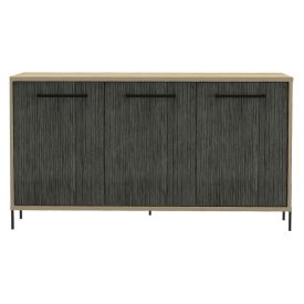 Oak & Grey Medium Sideboard [Harvard]