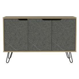 Pine & Stone Medium Sideboard, 3 Doors [Manhattan]