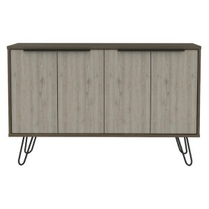 Dark Grey Narrow 5 Drawer Chest [Dunkeld]