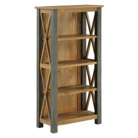 Reclaimed & Steel Medium Bookcase [U.E.]