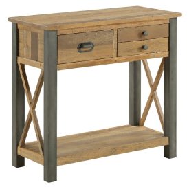 Reclaimed & Steel Console Table [U.E.]