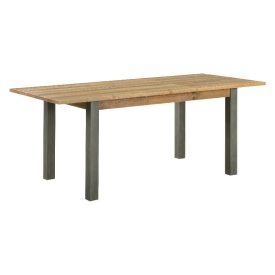 Reclaimed & Steel Extending Dining Table [U.E.]