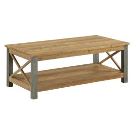 Reclaimed & Steel Coffee Table [U.E.]