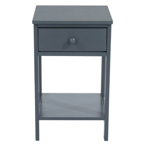 Blue Shaker Small Bedside Cabinet 1 Drawer [Options]