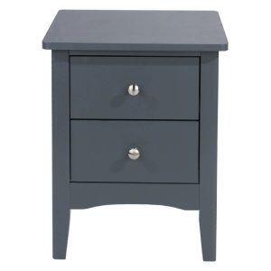 Black & Copper 1 Drawer Bedside Cabinet [Options]