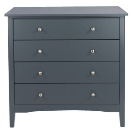 Blue Chest of 4 Drawers [Como]