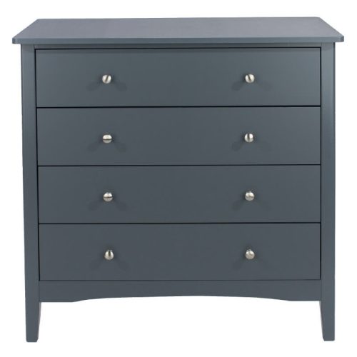 Blue Chest of 4 Drawers [Como]
