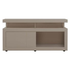 Grey TV Unit with Sliding Door [Vision]