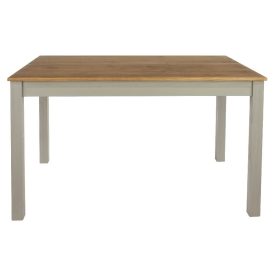 SMALL Dining Table in Grey and Pine [Corona Grey]