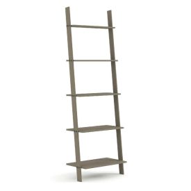 Grey Washed Ladder Shelf Unit [Corona Grey]