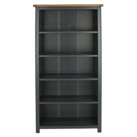 Dark Grey Large 4 Shelf Bookcase [Dunkeld]