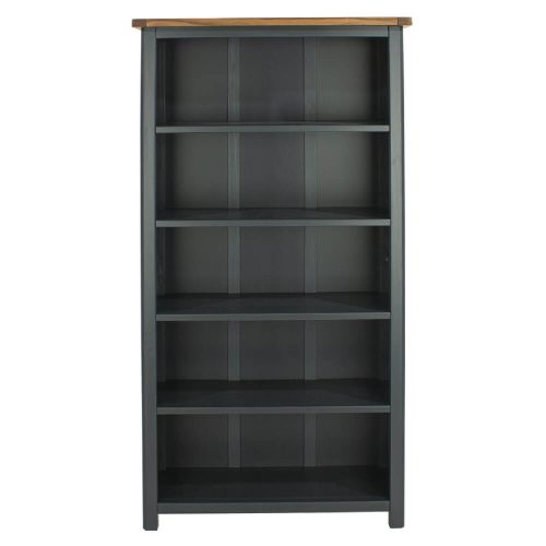 Dark Grey Large 4 Shelf Bookcase [Dunkeld]