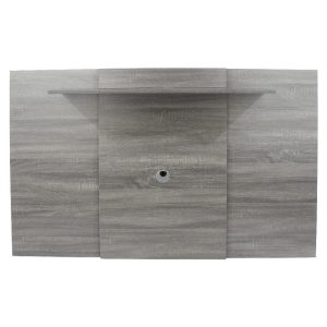 Gloss White Low 4 Drawer Chest [Lido]