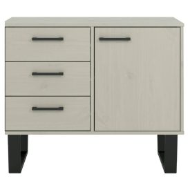 Grey Small Sideboard, 1 Door, 3 Drawers [Texas]