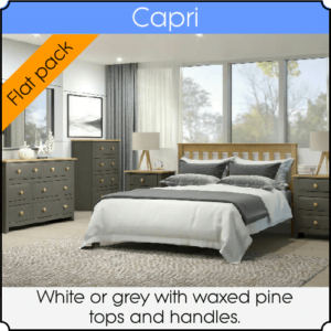 Capri furniture range by Core Products, overview image.
