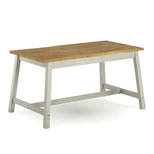 Grey & Pine Live Edge Dining Table [Corona Grey]
