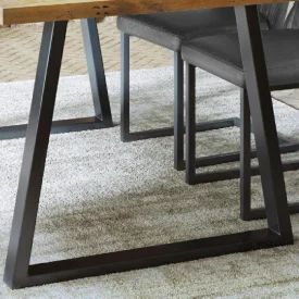 Reclaimed Wood Oblique Leg Small Dining Table [U.E.]